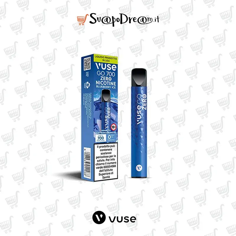 VUSE GO 700 Pod Mod Usa e Getta BLUEBERRY ICE 700 PUFF