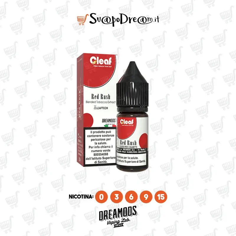 DREAMODS - Liquido 10ml Cleaf RED RUSH