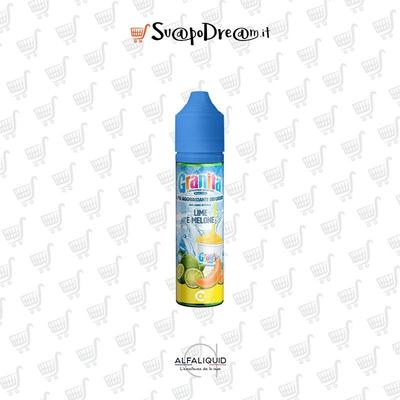 ALFALIQUID - Aroma Shot 20ml Granita LIME E MELONE
