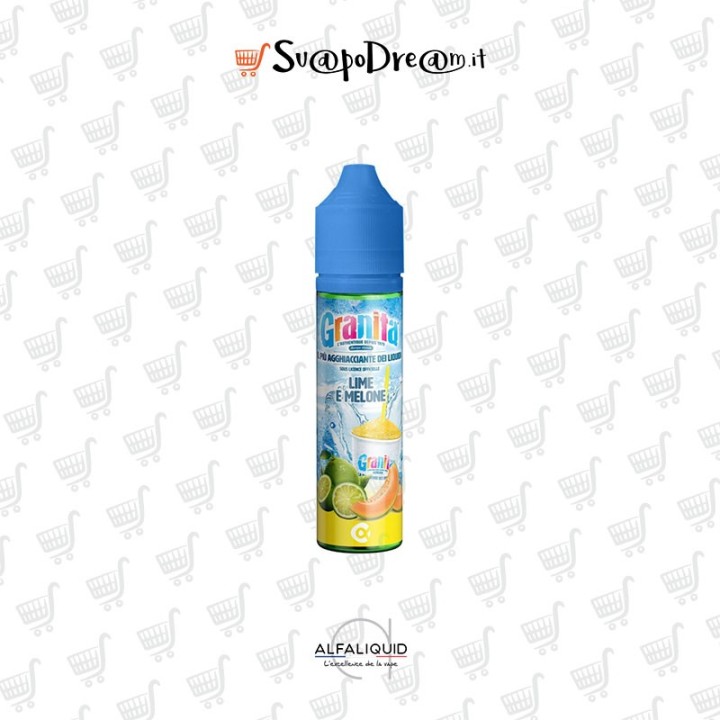 ALFALIQUID - Aroma Shot 20ml Granita LIME E MELONE