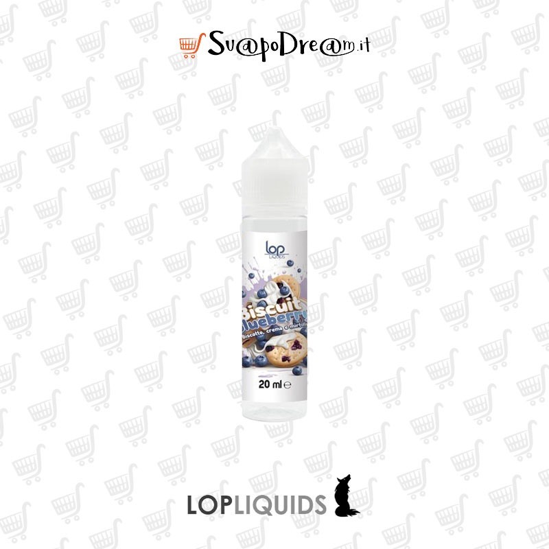 LOP - Aroma Shot 20ml BISCUIT BLUEBERRY