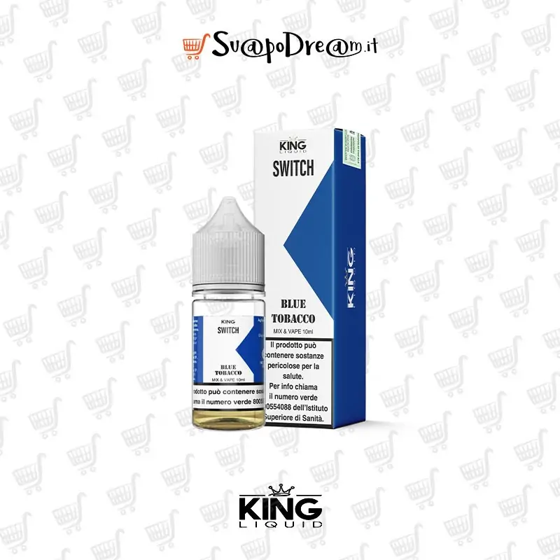 KING LIQUID - Liquido Mix&Vape 10ml SWITCH BLUE TOBACCO