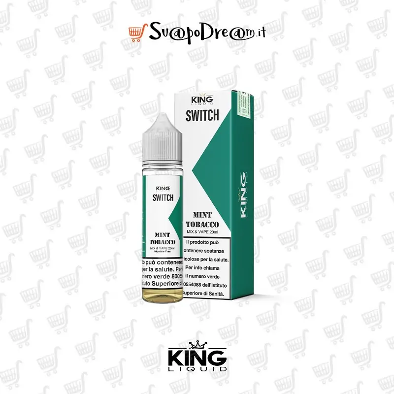 KING LIQUID - Liquido Mix&Vape 20ml SWITCH MINT TOBACCO