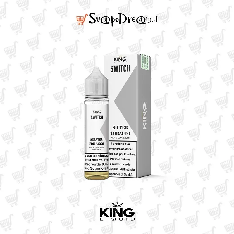 KING LIQUID - Liquido Mix&Vape 20ml SWITCH SILVER TOBACCO