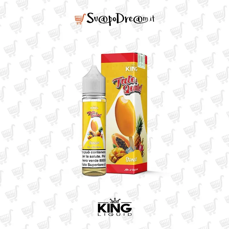 KING LIQUID - Liquido Mix&Vape 20ml TALE & QUALE SUNSET