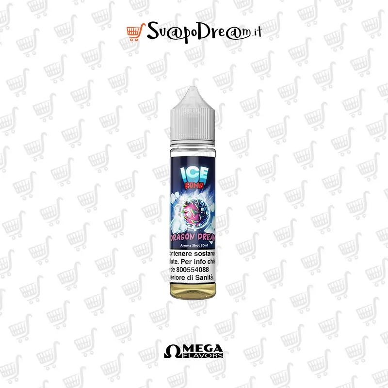 OMEGA FLAVORS - Aroma Shot 20ml Ice Bomb DRAGON DREAM