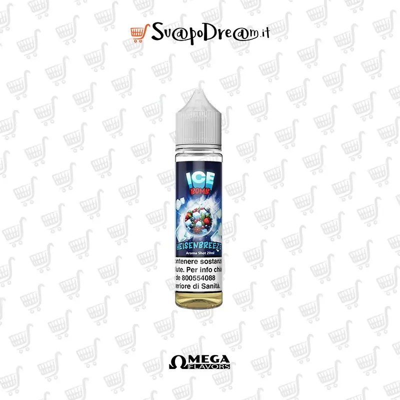 OMEGA FLAVORS - Aroma Shot 20ml Ice Bomb HEISENBREEZE