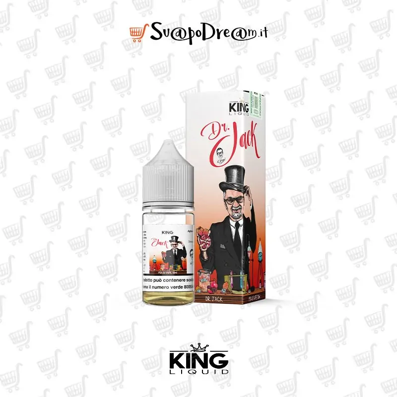 KING LIQUID - Liquido Mix&Vape 10ml IL BEGO DR JACK