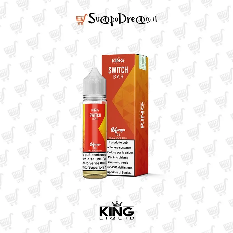 KING LIQUID - Liquido Mix&Vape 20ml SWITCH BAR MANGO ICE