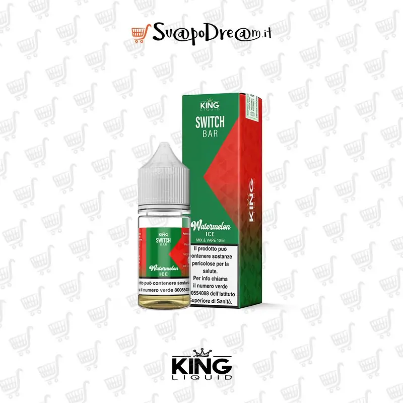 KING LIQUID - Liquido Mix&Vape 10ml SWITCH BAR WATERMELON ICE