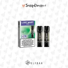 ELFBAR LOST MARY TOCA AIR - Pod Precaricata LEMON LIME 2pz