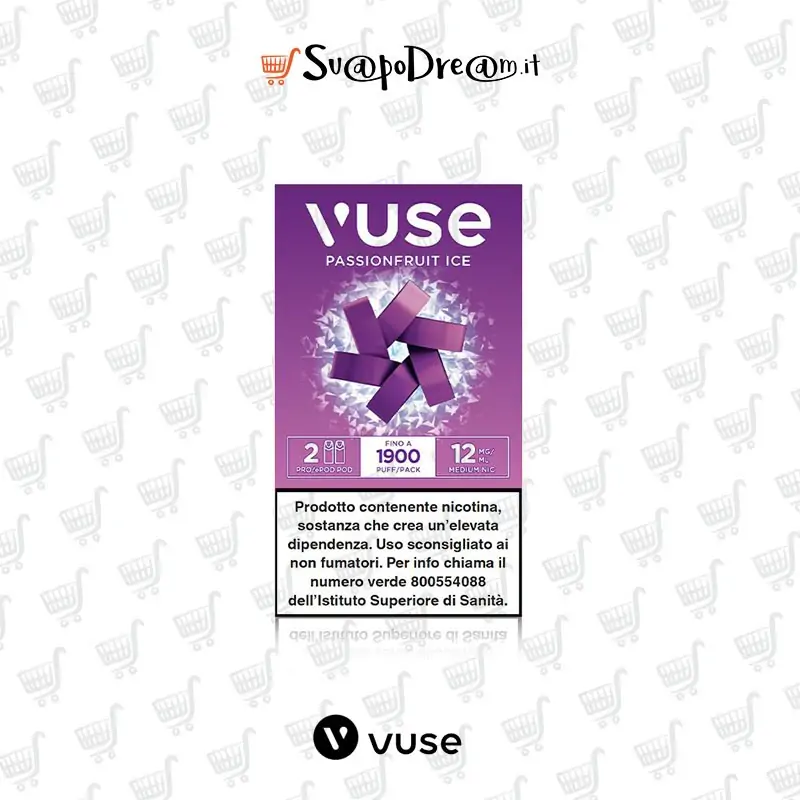 VUSE PRO Cartuccia Pod Precaricata PASSION FRUIT ICE 2pz