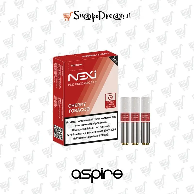 ASPIRE - NEXI Pod CHERRY TOBACCO 1,2ml 3pz
