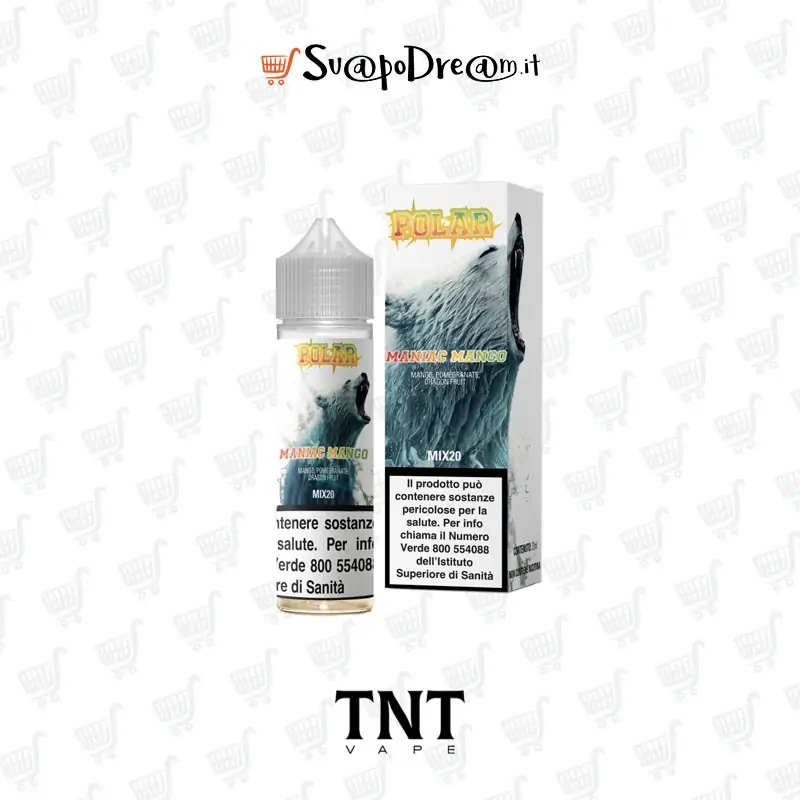 TNT VAPE - Liquido Mix&Vape 20ml Polar MANIAC MANGO