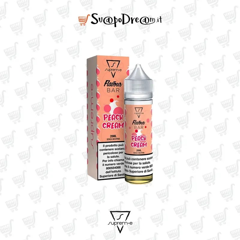 SUPREM-E - Liquido Mix&Vape 20ml Flavour Bar PEACH CREAM