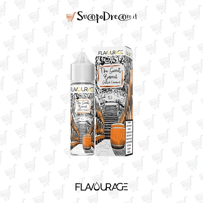 FLAVOURAGE - Aroma Shot 20ml THE SECRET BARREL SALTED CARAMEL