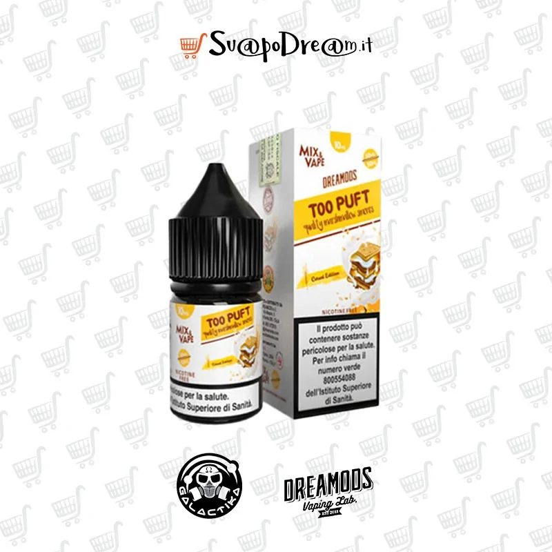 GALACTIKA & DREAMODS - Liquido Mix&Vape 10ml TOO PUFT CEREAL