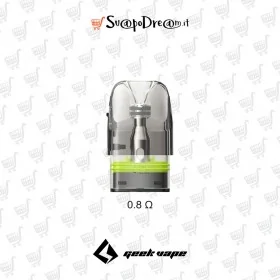 GEEKVAPE - Cartuccia Pod Q Series 3ml 3pz 0.8 ohm