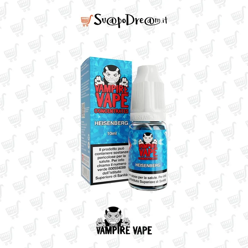 VAMPIRE VAPE - Aroma Concentrato 10ml HEISENBERG