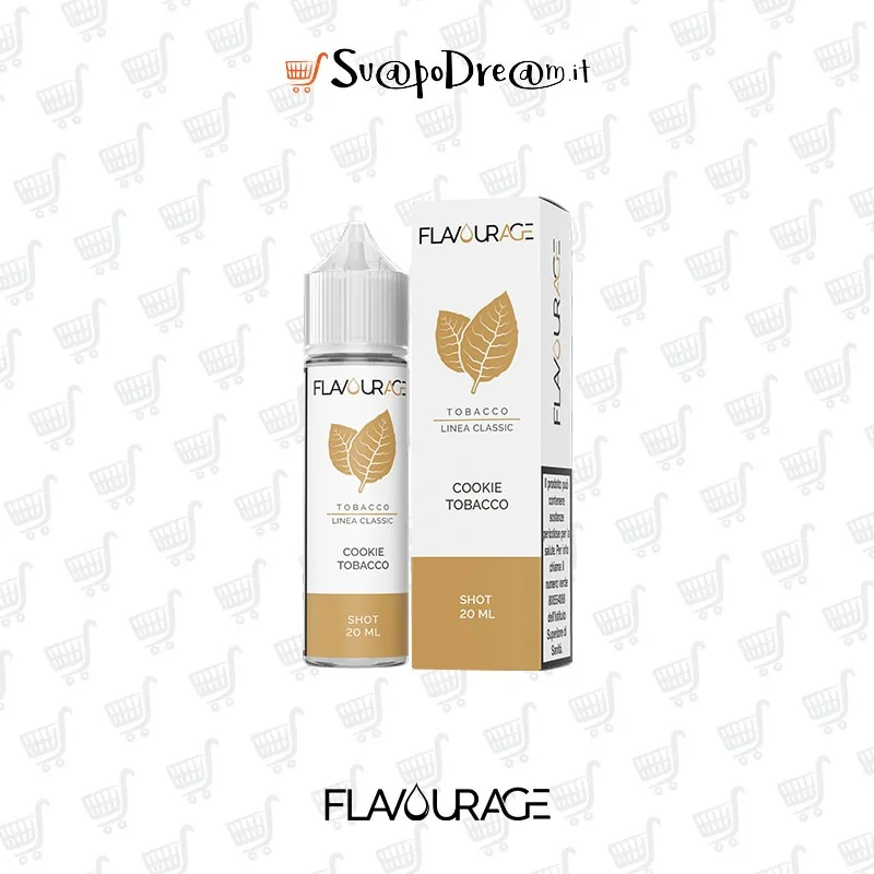FLAVOURAGE - Aroma Shot 20ml COOKIE TOBACCO