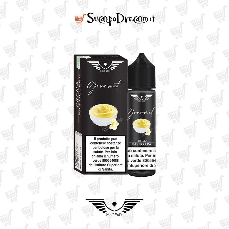 HOLY VAPE GOURMET - Aroma Shot 20ml CREMA PASTICCERA