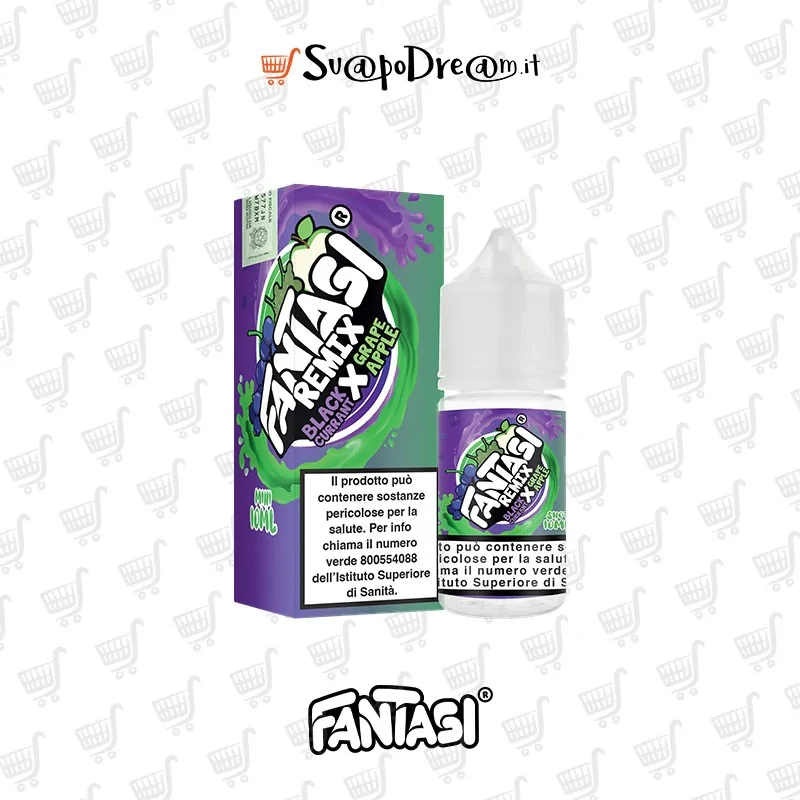 FANTASI VAPE REMIX - Aroma Mini Shot 10ml BLACK CURRANT X GRAPE APPLE