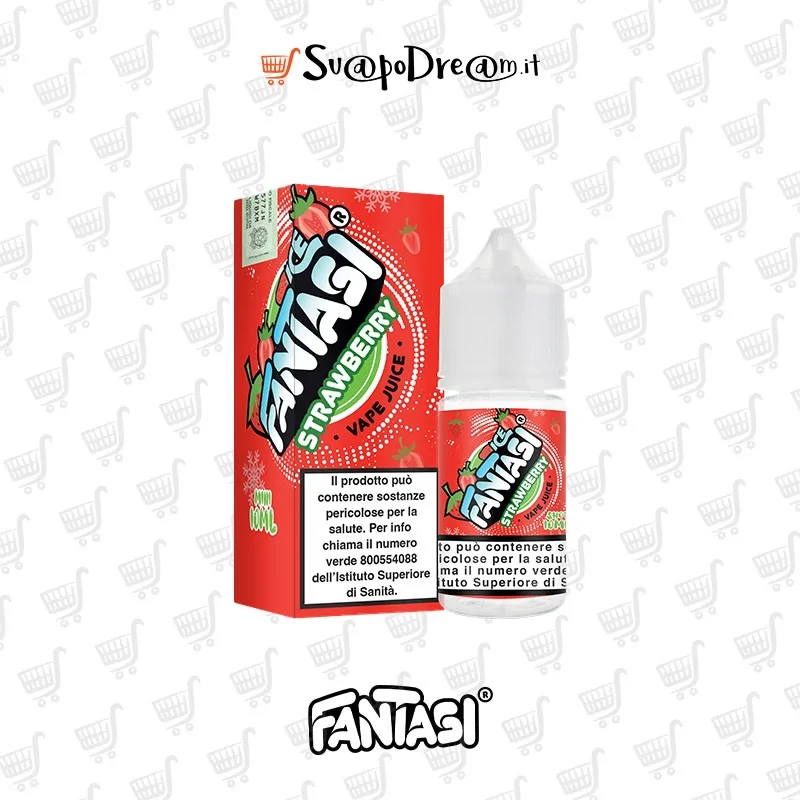 FANTASI VAPE - Aroma Mini Shot 10ml STRAWBERRY ICE