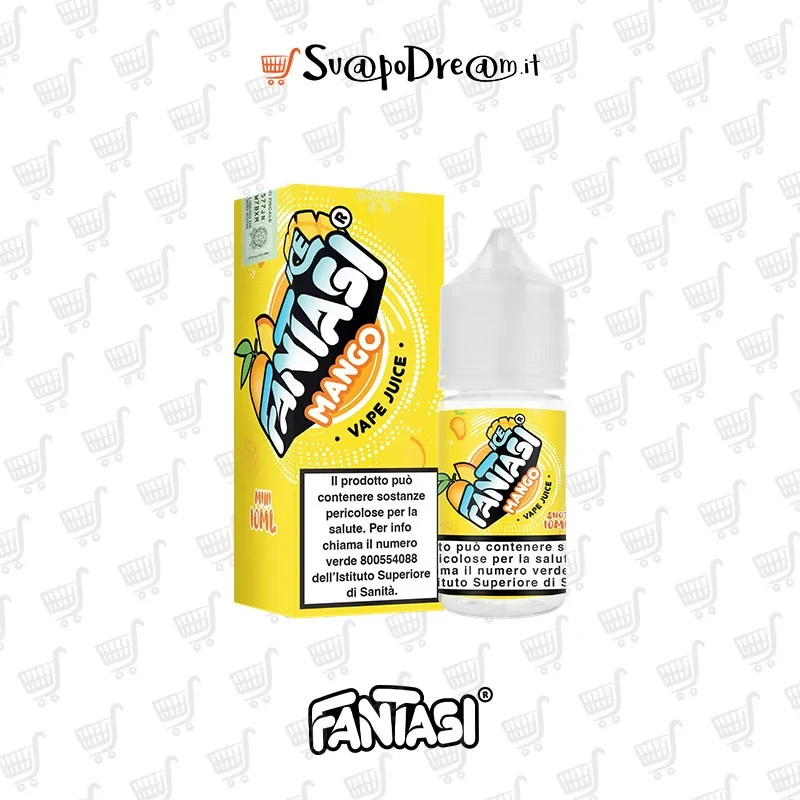 FANTASI VAPE - Aroma Mini Shot 10ml MANGO ICE