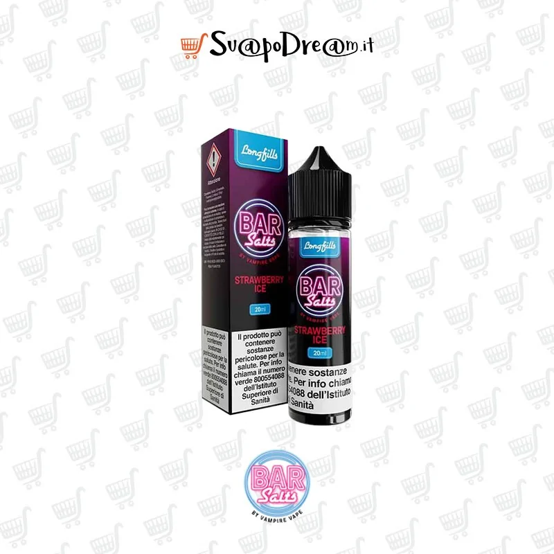 VAMPIRE VAPE BAR SALTS - Aroma Shot 20ml STRAWBERRY ICE