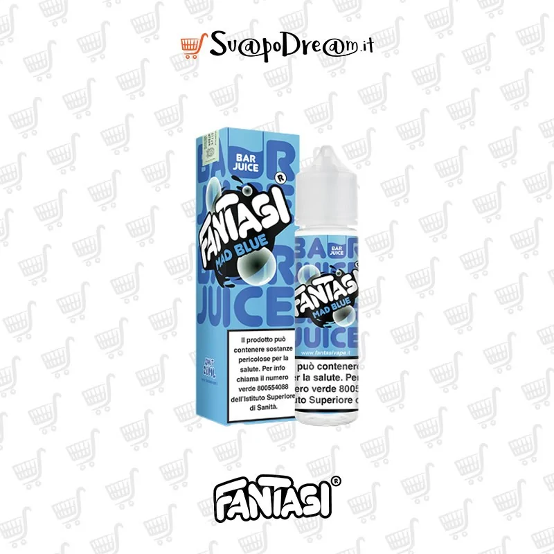 FANTASI VAPE BAR JUICE - Aroma Shot 20ml MAD BLUE