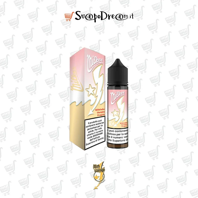 HIGH VOLTAGE MILKEE - Aroma Shot 20ml VANIGLIA FRAGOLA