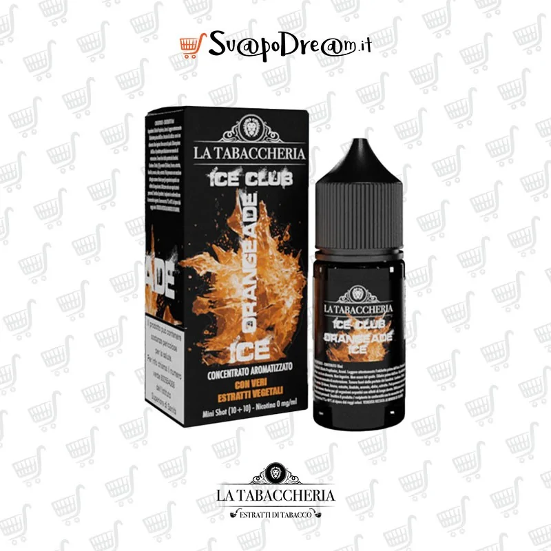 LA TABACCHERIA ICE CLUB - Aroma Mini Shot 10ml ORANGEADE ICE