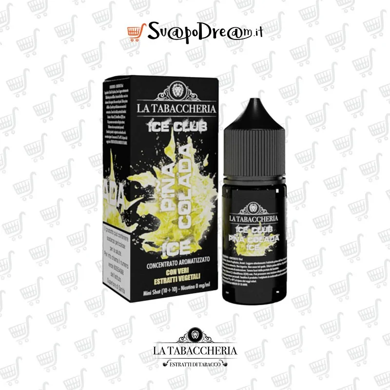 LA TABACCHERIA ICE CLUB - Aroma Mini Shot 10ml PINA COLADA ICE