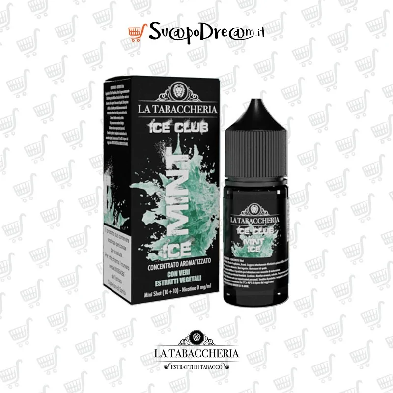 LA TABACCHERIA ICE CLUB - Aroma Mini Shot 10ml MINT ICE