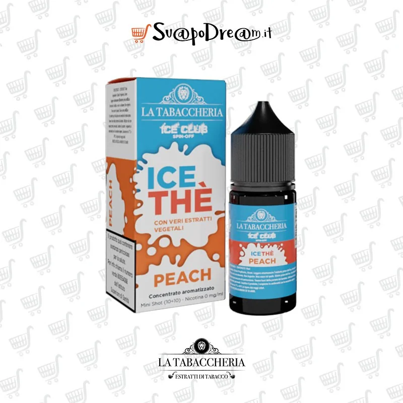 LA TABACCHERIA ICE CLUB - Aroma Mini Shot 10ml ICE THE' PEACH