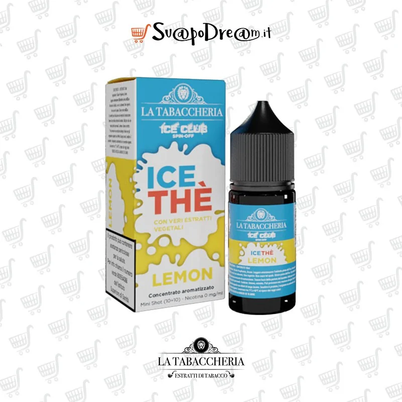 LA TABACCHERIA ICE CLUB - Aroma Mini Shot 10ml ICE THE' LEMON