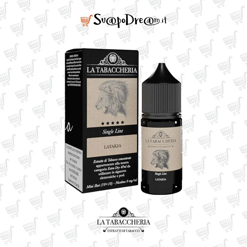 LA TABACCHERIA SINGLE LINE - Aroma Mini Shot 10ml LATAKIA