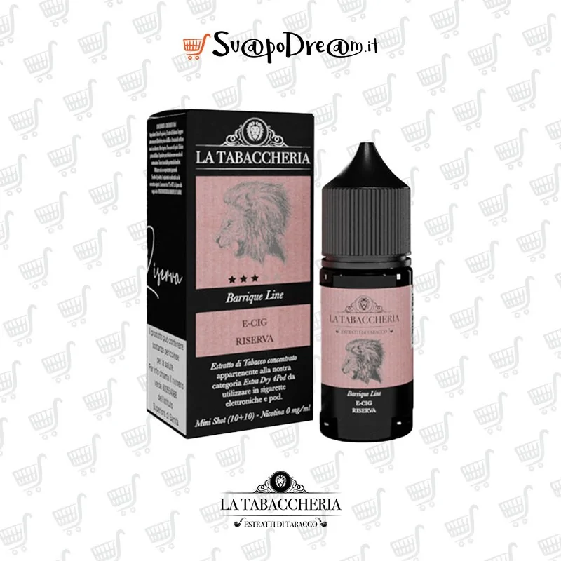 LA TABACCHERIA BARRIQUE LINE - Aroma Mini Shot 10ml E-CIG RISERVA