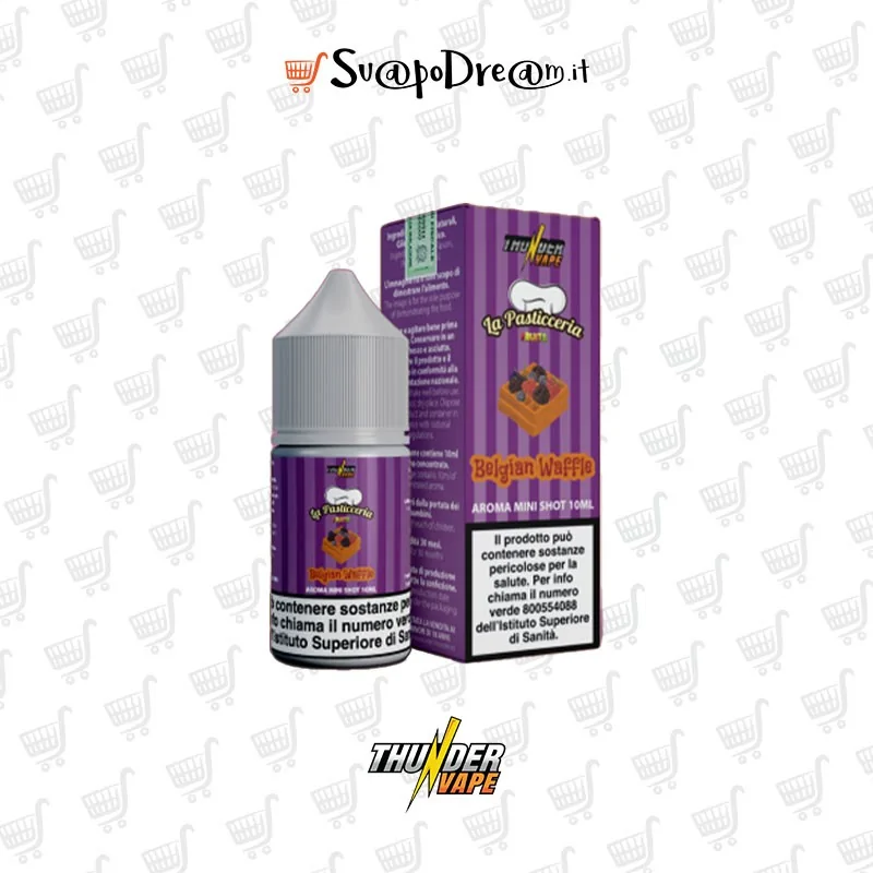 THUNDER VAPE - Aroma Mini Shot 10ml La Pasticceria Fruit BELGIAN WAFFLE