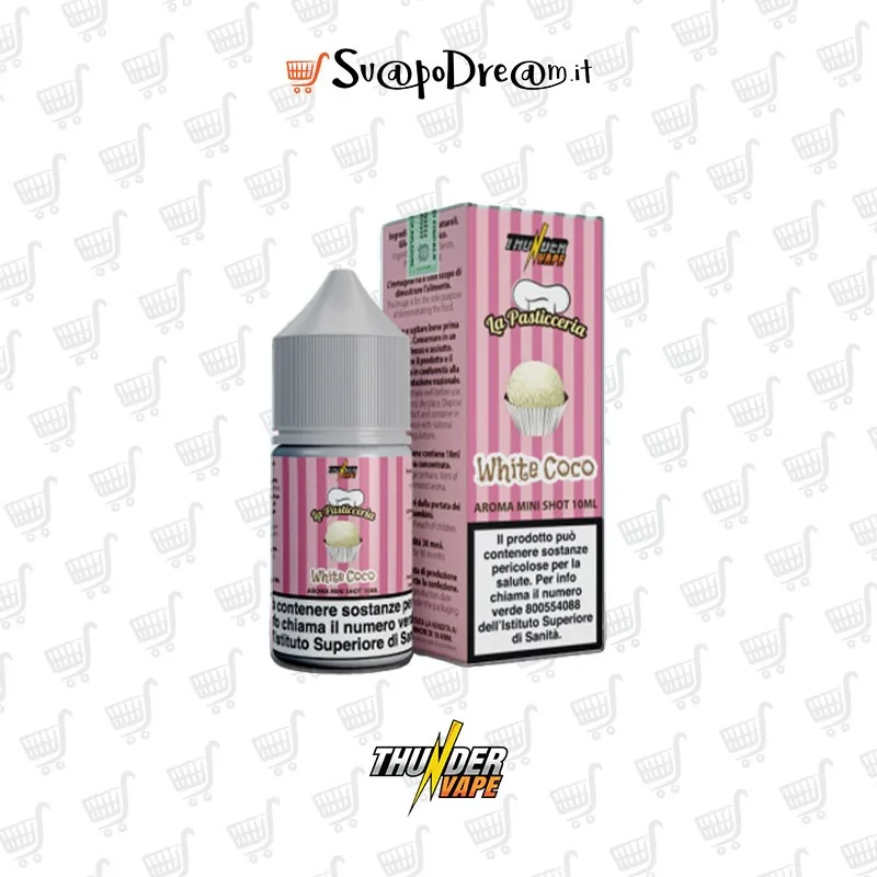 THUNDER VAPE - Aroma Mini Shot 10ml La Pasticceria WHITE COCO