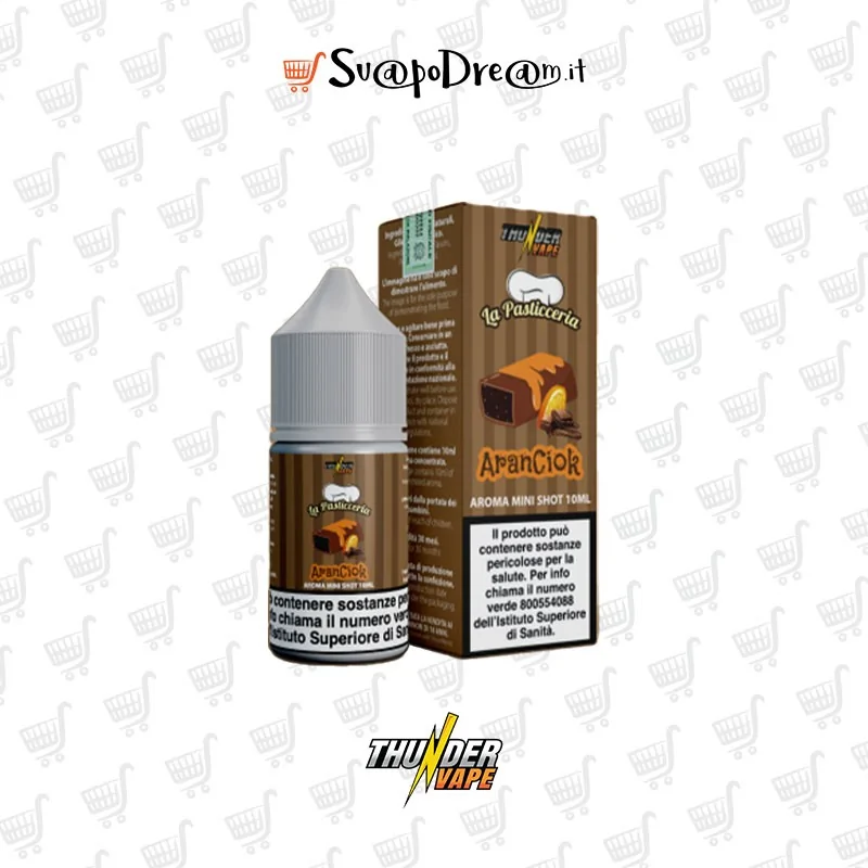 THUNDER VAPE - Aroma Mini Shot 10ml La Pasticceria ARANCIOK