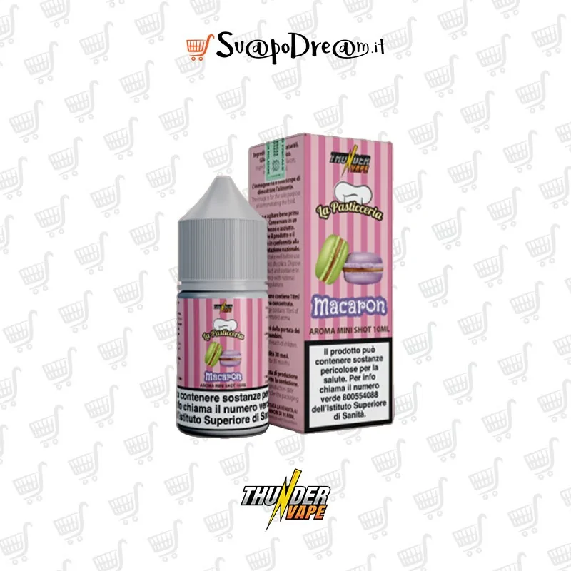 THUNDER VAPE - Aroma Mini Shot 10ml La Pasticceria MACARON