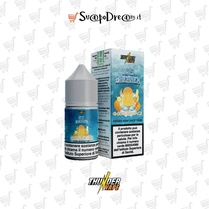 THUNDER VAPE - Aroma Mini Shot 10ml Ice Breaker GOLDEN BEACH