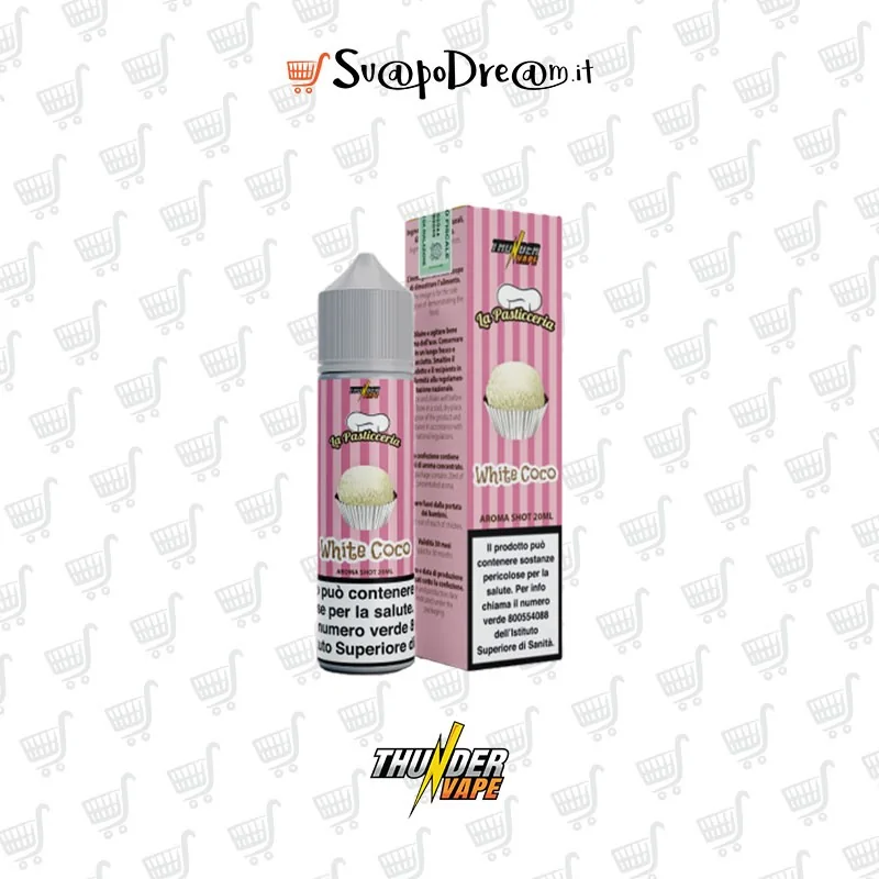 THUNDER VAPE - Aroma Shot 20ml La Pasticceria WHITE COCO