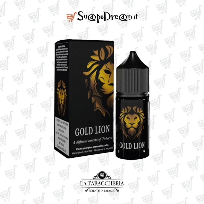 LA TABACCHERIA LION - Aroma Mini Shot 10ml GOLD LION
