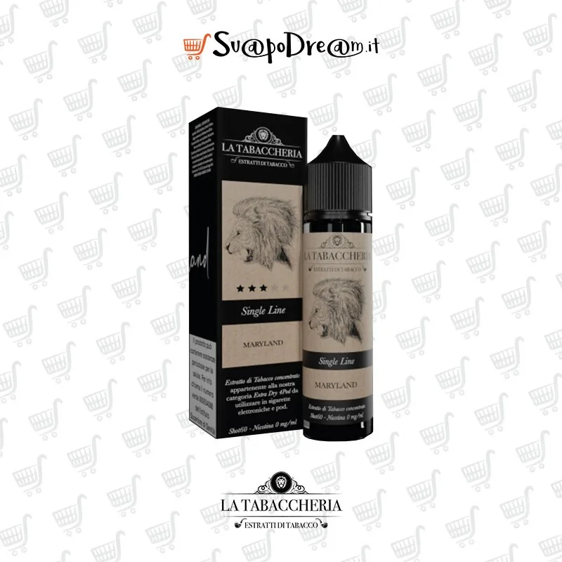 LA TABACCHERIA - Aroma Shot 20ml MARYLAND EXTRA DRY