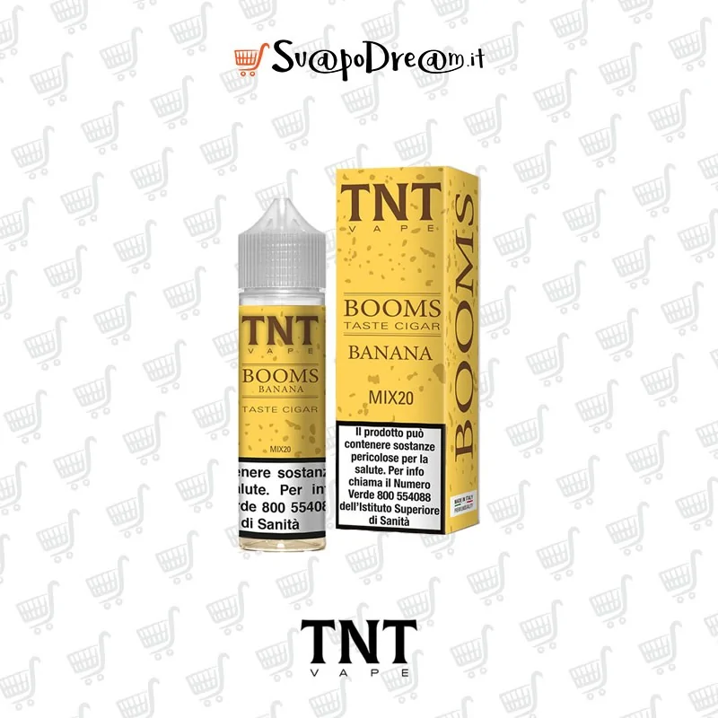 TNT VAPE - Liquido Mix&Vape 20ml BOOMS BANANA