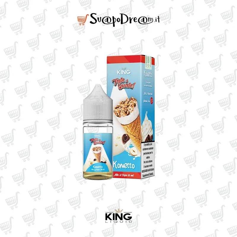 KING LIQUID - Liquido Mix&Vape 10ml TALE & QUALE KONETTO