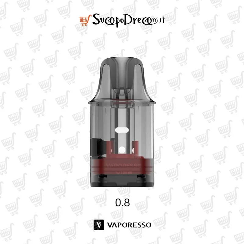 VAPORESSO - Cartuccia Pod VIBE DUAL MESH 2pz