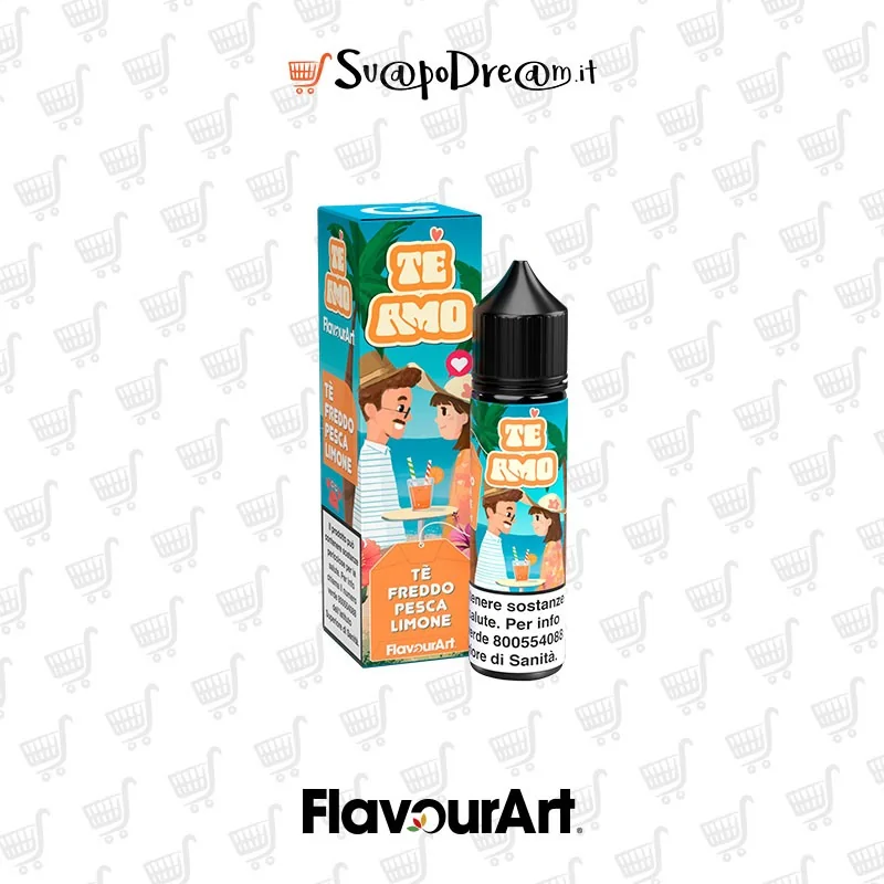 FLAVOURART - Aroma Shot 20ml Te Amo TE FREDDO PESCA LIMONE